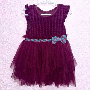 Matilda Jane Girls 18-24 months tutu sweater dress